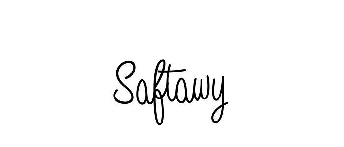 Also we have Saftawy name is the best signature style. Create professional handwritten signature collection using Angelique-Rose-font-FFP autograph style. Saftawy signature style 5 images and pictures png