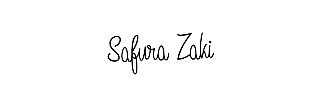 Check out images of Autograph of Safura Zaki name. Actor Safura Zaki Signature Style. Angelique-Rose-font-FFP is a professional sign style online. Safura Zaki signature style 5 images and pictures png