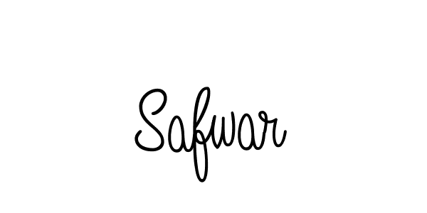 You should practise on your own different ways (Angelique-Rose-font-FFP) to write your name (Safwar) in signature. don't let someone else do it for you. Safwar signature style 5 images and pictures png