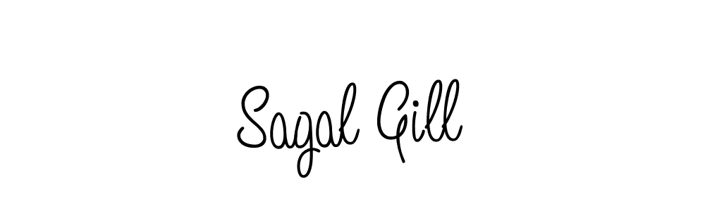 Make a beautiful signature design for name Sagal Gill. Use this online signature maker to create a handwritten signature for free. Sagal Gill signature style 5 images and pictures png