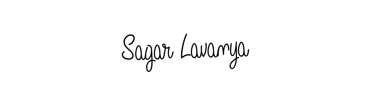 Best and Professional Signature Style for Sagar Lavanya. Angelique-Rose-font-FFP Best Signature Style Collection. Sagar Lavanya signature style 5 images and pictures png