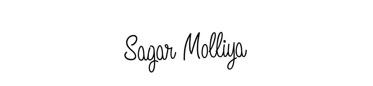 Similarly Angelique-Rose-font-FFP is the best handwritten signature design. Signature creator online .You can use it as an online autograph creator for name Sagar Molliya. Sagar Molliya signature style 5 images and pictures png