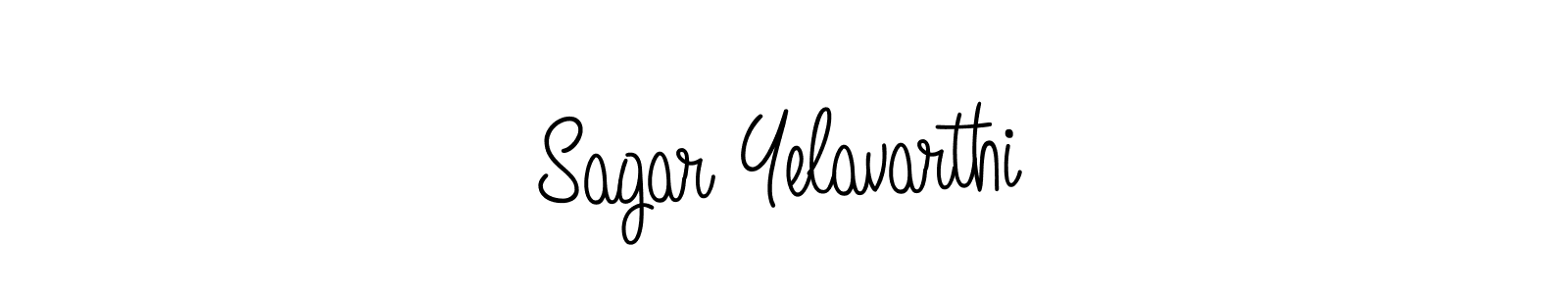 if you are searching for the best signature style for your name Sagar Yelavarthi. so please give up your signature search. here we have designed multiple signature styles  using Angelique-Rose-font-FFP. Sagar Yelavarthi signature style 5 images and pictures png