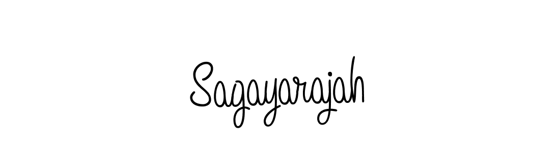 Also we have Sagayarajah name is the best signature style. Create professional handwritten signature collection using Angelique-Rose-font-FFP autograph style. Sagayarajah signature style 5 images and pictures png