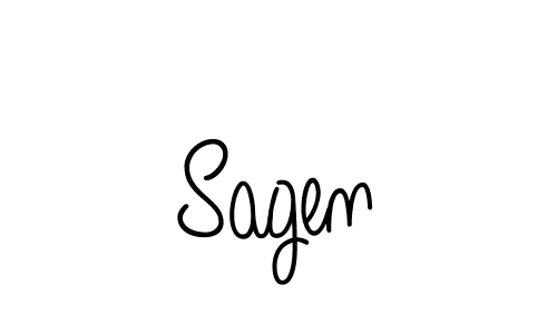 Also You can easily find your signature by using the search form. We will create Sagen name handwritten signature images for you free of cost using Angelique-Rose-font-FFP sign style. Sagen signature style 5 images and pictures png