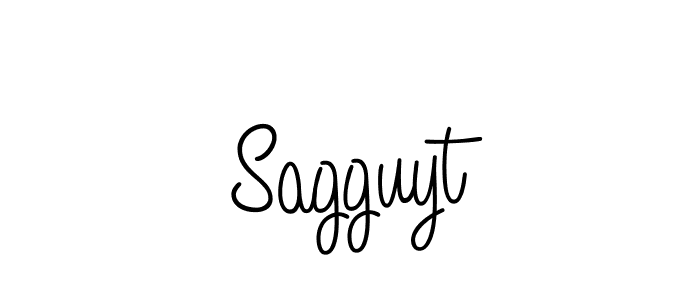 Make a beautiful signature design for name Sagguyt. Use this online signature maker to create a handwritten signature for free. Sagguyt signature style 5 images and pictures png