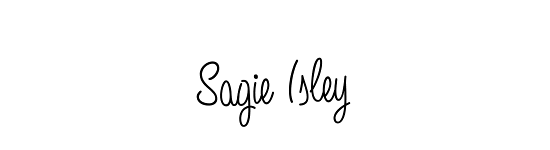 How to Draw Sagie Isley signature style? Angelique-Rose-font-FFP is a latest design signature styles for name Sagie Isley. Sagie Isley signature style 5 images and pictures png