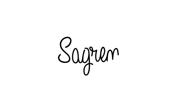 Also we have Sagren name is the best signature style. Create professional handwritten signature collection using Angelique-Rose-font-FFP autograph style. Sagren signature style 5 images and pictures png