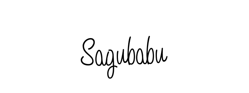 Once you've used our free online signature maker to create your best signature Angelique-Rose-font-FFP style, it's time to enjoy all of the benefits that Sagubabu name signing documents. Sagubabu signature style 5 images and pictures png