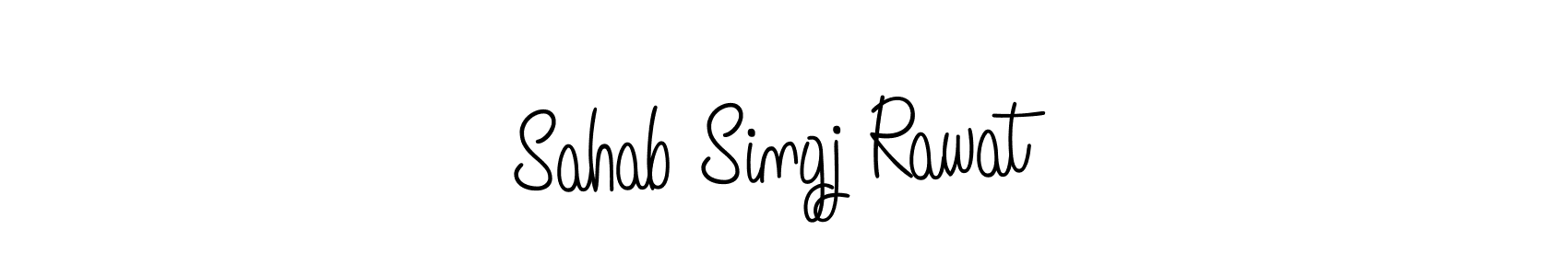 Also You can easily find your signature by using the search form. We will create Sahab Singj Rawat name handwritten signature images for you free of cost using Angelique-Rose-font-FFP sign style. Sahab Singj Rawat signature style 5 images and pictures png