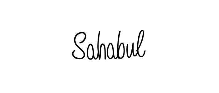 Also we have Sahabul name is the best signature style. Create professional handwritten signature collection using Angelique-Rose-font-FFP autograph style. Sahabul signature style 5 images and pictures png