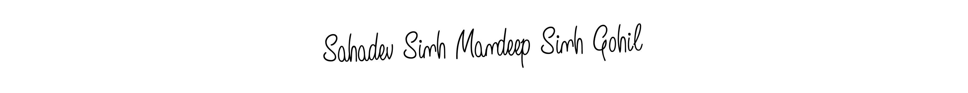 Angelique-Rose-font-FFP is a professional signature style that is perfect for those who want to add a touch of class to their signature. It is also a great choice for those who want to make their signature more unique. Get Sahadev Sinh Mandeep Sinh Gohil name to fancy signature for free. Sahadev Sinh Mandeep Sinh Gohil signature style 5 images and pictures png