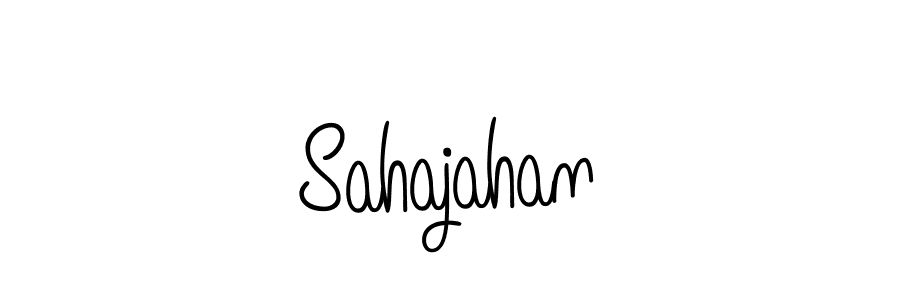 Sahajahan stylish signature style. Best Handwritten Sign (Angelique-Rose-font-FFP) for my name. Handwritten Signature Collection Ideas for my name Sahajahan. Sahajahan signature style 5 images and pictures png