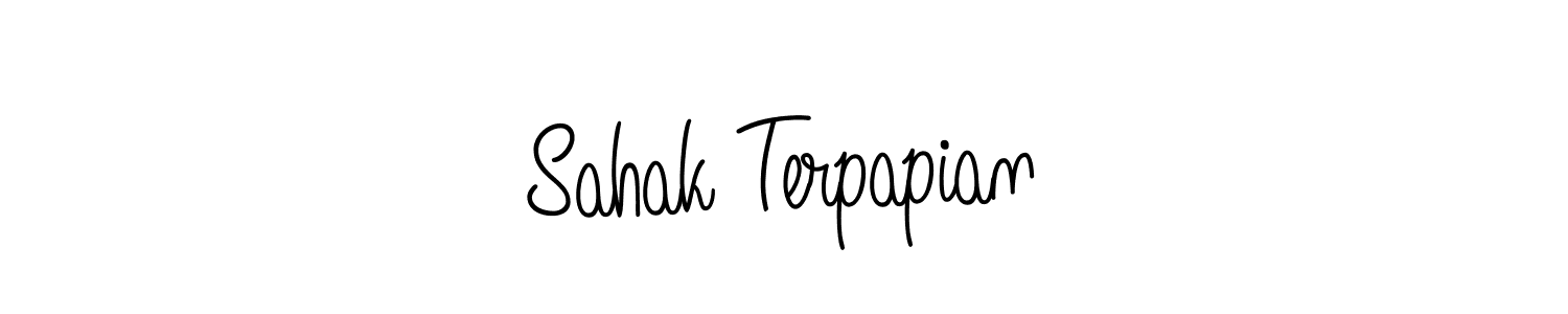 You can use this online signature creator to create a handwritten signature for the name Sahak Terpapian. This is the best online autograph maker. Sahak Terpapian signature style 5 images and pictures png