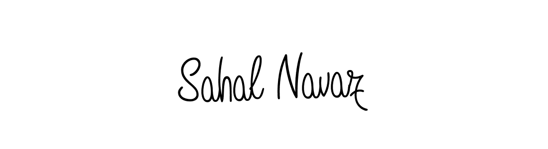 Angelique-Rose-font-FFP is a professional signature style that is perfect for those who want to add a touch of class to their signature. It is also a great choice for those who want to make their signature more unique. Get Sahal Navaz name to fancy signature for free. Sahal Navaz signature style 5 images and pictures png