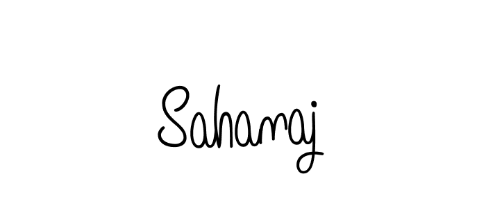 Once you've used our free online signature maker to create your best signature Angelique-Rose-font-FFP style, it's time to enjoy all of the benefits that Sahanaj name signing documents. Sahanaj signature style 5 images and pictures png