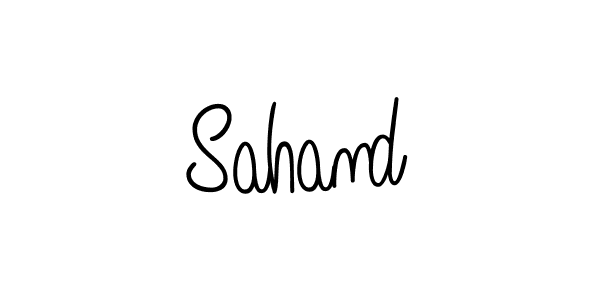 Also we have Sahand name is the best signature style. Create professional handwritten signature collection using Angelique-Rose-font-FFP autograph style. Sahand signature style 5 images and pictures png