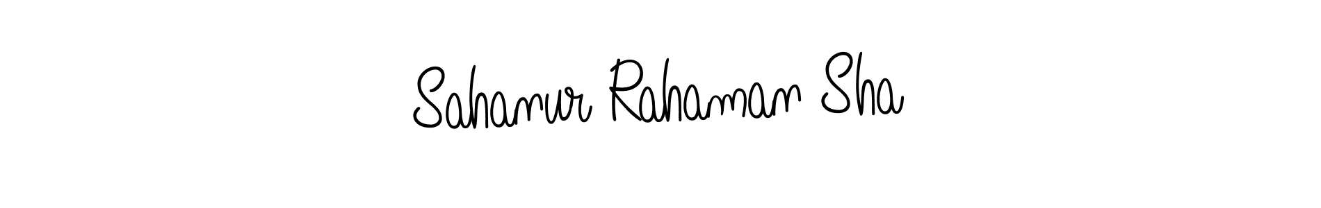 How to make Sahanur Rahaman Sha signature? Angelique-Rose-font-FFP is a professional autograph style. Create handwritten signature for Sahanur Rahaman Sha name. Sahanur Rahaman Sha signature style 5 images and pictures png