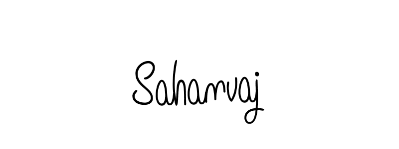 Best and Professional Signature Style for Sahanvaj. Angelique-Rose-font-FFP Best Signature Style Collection. Sahanvaj signature style 5 images and pictures png