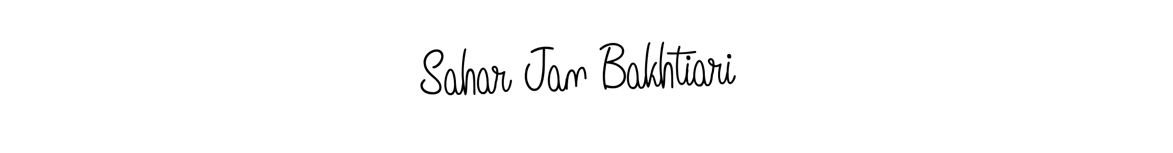 Check out images of Autograph of Sahar Jan Bakhtiari ❤ name. Actor Sahar Jan Bakhtiari ❤ Signature Style. Angelique-Rose-font-FFP is a professional sign style online. Sahar Jan Bakhtiari ❤ signature style 5 images and pictures png