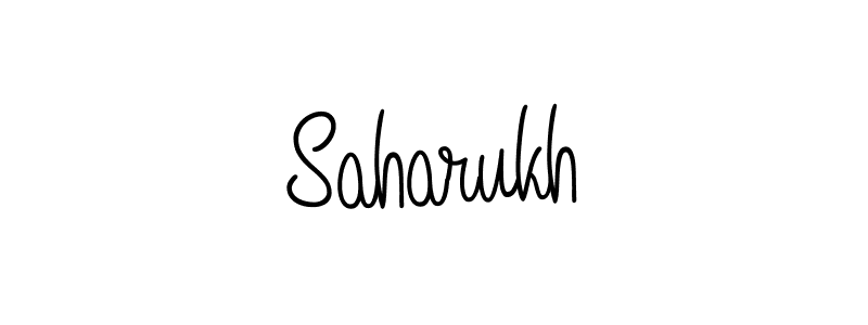 Angelique-Rose-font-FFP is a professional signature style that is perfect for those who want to add a touch of class to their signature. It is also a great choice for those who want to make their signature more unique. Get Saharukh name to fancy signature for free. Saharukh signature style 5 images and pictures png