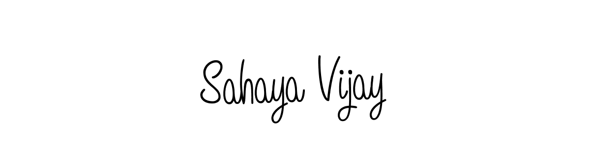 Make a short Sahaya Vijay signature style. Manage your documents anywhere anytime using Angelique-Rose-font-FFP. Create and add eSignatures, submit forms, share and send files easily. Sahaya Vijay signature style 5 images and pictures png
