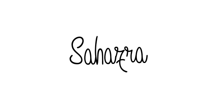 Sahazra stylish signature style. Best Handwritten Sign (Angelique-Rose-font-FFP) for my name. Handwritten Signature Collection Ideas for my name Sahazra. Sahazra signature style 5 images and pictures png