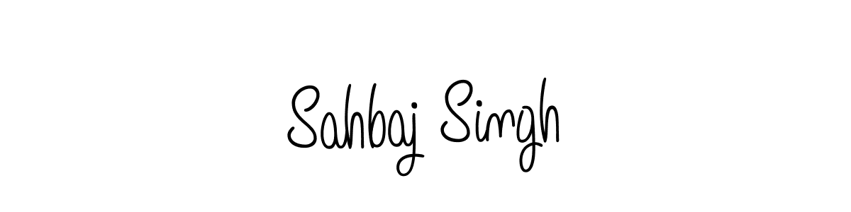 Make a beautiful signature design for name Sahbaj Singh. With this signature (Angelique-Rose-font-FFP) style, you can create a handwritten signature for free. Sahbaj Singh signature style 5 images and pictures png