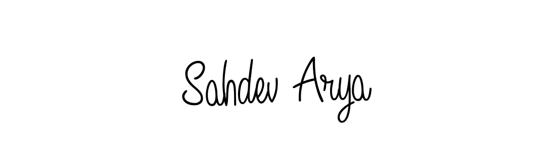 You can use this online signature creator to create a handwritten signature for the name Sahdev Arya. This is the best online autograph maker. Sahdev Arya signature style 5 images and pictures png
