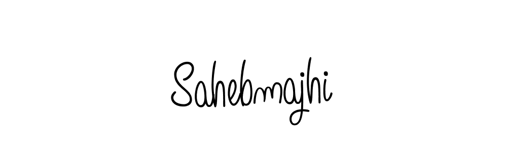 The best way (Angelique-Rose-font-FFP) to make a short signature is to pick only two or three words in your name. The name Sahebmajhi include a total of six letters. For converting this name. Sahebmajhi signature style 5 images and pictures png