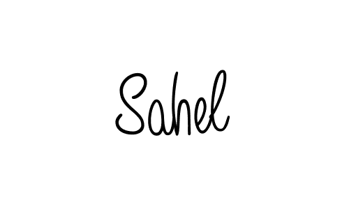 How to Draw Sahel signature style? Angelique-Rose-font-FFP is a latest design signature styles for name Sahel. Sahel signature style 5 images and pictures png