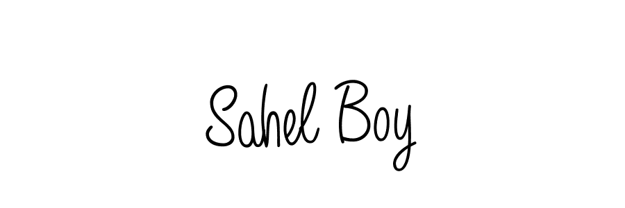 How to make Sahel Boy signature? Angelique-Rose-font-FFP is a professional autograph style. Create handwritten signature for Sahel Boy name. Sahel Boy signature style 5 images and pictures png