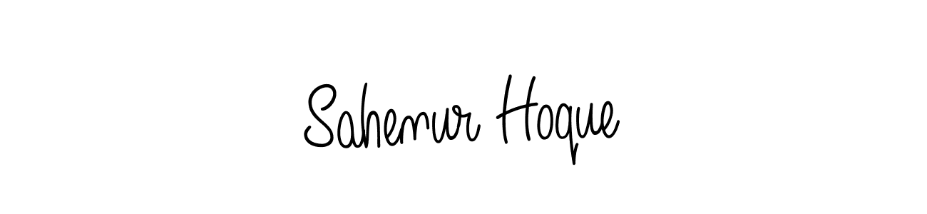 Make a beautiful signature design for name Sahenur Hoque. Use this online signature maker to create a handwritten signature for free. Sahenur Hoque signature style 5 images and pictures png