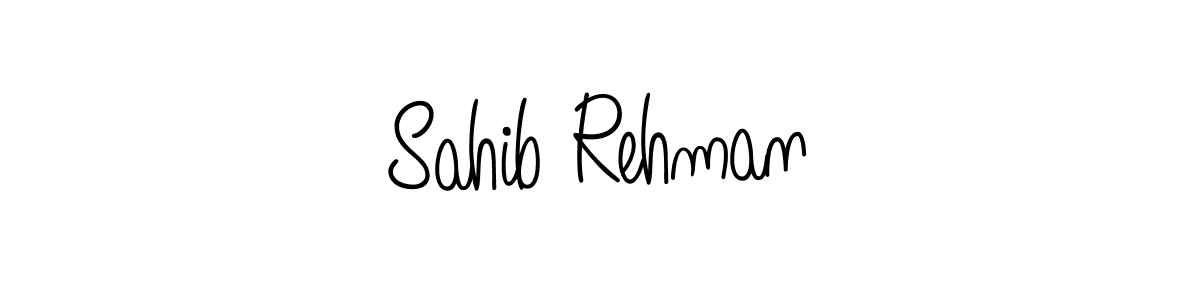 Best and Professional Signature Style for Sahib Rehman. Angelique-Rose-font-FFP Best Signature Style Collection. Sahib Rehman signature style 5 images and pictures png