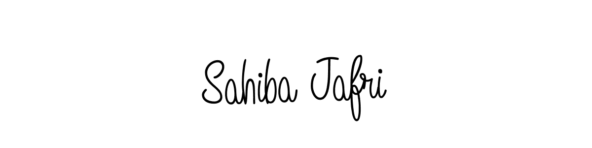 How to make Sahiba Jafri signature? Angelique-Rose-font-FFP is a professional autograph style. Create handwritten signature for Sahiba Jafri name. Sahiba Jafri signature style 5 images and pictures png