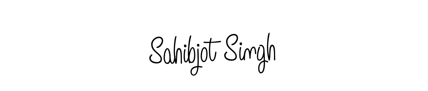 Make a beautiful signature design for name Sahibjot Singh. With this signature (Angelique-Rose-font-FFP) style, you can create a handwritten signature for free. Sahibjot Singh signature style 5 images and pictures png