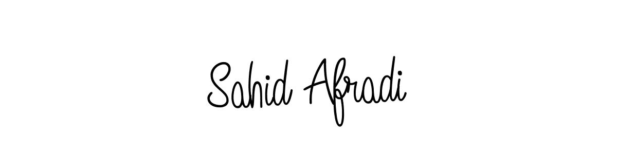 You should practise on your own different ways (Angelique-Rose-font-FFP) to write your name (Sahid Afradi) in signature. don't let someone else do it for you. Sahid Afradi signature style 5 images and pictures png