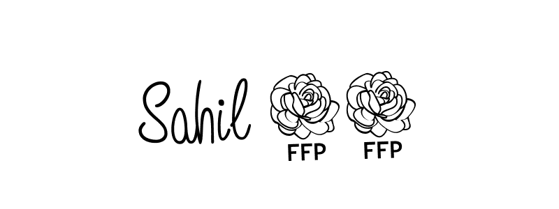 Similarly Angelique-Rose-font-FFP is the best handwritten signature design. Signature creator online .You can use it as an online autograph creator for name Sahil 23. Sahil 23 signature style 5 images and pictures png