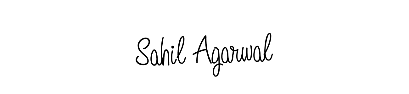 How to make Sahil Agarwal signature? Angelique-Rose-font-FFP is a professional autograph style. Create handwritten signature for Sahil Agarwal name. Sahil Agarwal signature style 5 images and pictures png