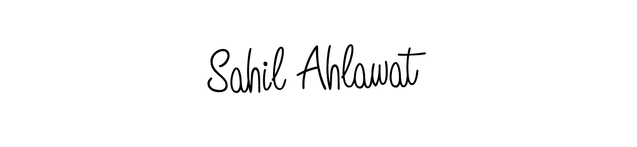 Similarly Angelique-Rose-font-FFP is the best handwritten signature design. Signature creator online .You can use it as an online autograph creator for name Sahil Ahlawat. Sahil Ahlawat signature style 5 images and pictures png