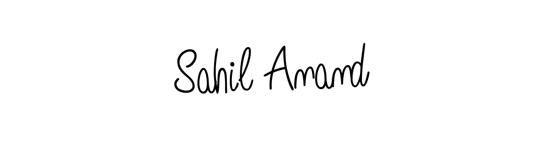 Also we have Sahil Anand name is the best signature style. Create professional handwritten signature collection using Angelique-Rose-font-FFP autograph style. Sahil Anand signature style 5 images and pictures png