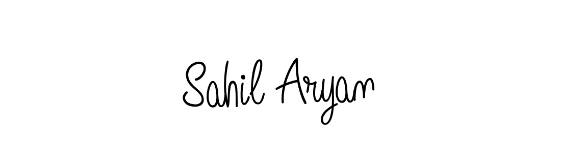 This is the best signature style for the Sahil Aryan name. Also you like these signature font (Angelique-Rose-font-FFP). Mix name signature. Sahil Aryan signature style 5 images and pictures png