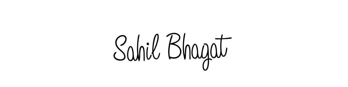 Also we have Sahil Bhagat name is the best signature style. Create professional handwritten signature collection using Angelique-Rose-font-FFP autograph style. Sahil Bhagat signature style 5 images and pictures png