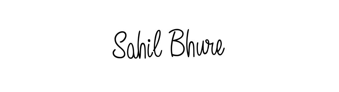 Best and Professional Signature Style for Sahil Bhure. Angelique-Rose-font-FFP Best Signature Style Collection. Sahil Bhure signature style 5 images and pictures png