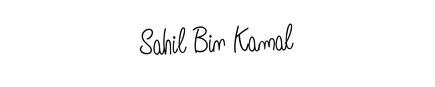 Once you've used our free online signature maker to create your best signature Angelique-Rose-font-FFP style, it's time to enjoy all of the benefits that Sahil Bin Kamal name signing documents. Sahil Bin Kamal signature style 5 images and pictures png