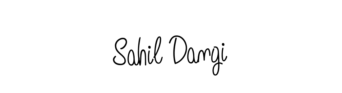 It looks lik you need a new signature style for name Sahil Dangi. Design unique handwritten (Angelique-Rose-font-FFP) signature with our free signature maker in just a few clicks. Sahil Dangi signature style 5 images and pictures png