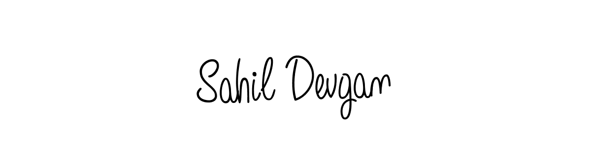 Make a beautiful signature design for name Sahil Devgan. Use this online signature maker to create a handwritten signature for free. Sahil Devgan signature style 5 images and pictures png