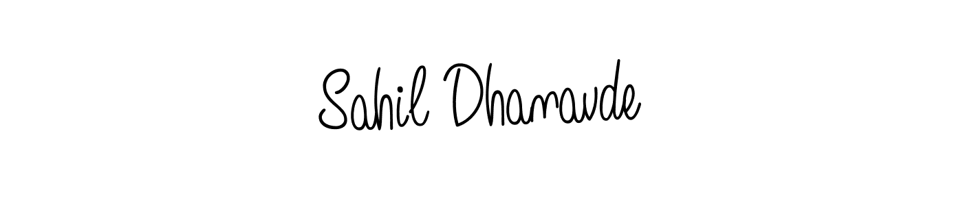 Best and Professional Signature Style for Sahil Dhanavde. Angelique-Rose-font-FFP Best Signature Style Collection. Sahil Dhanavde signature style 5 images and pictures png