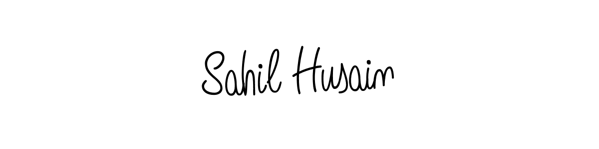 Create a beautiful signature design for name Sahil Husain. With this signature (Angelique-Rose-font-FFP) fonts, you can make a handwritten signature for free. Sahil Husain signature style 5 images and pictures png