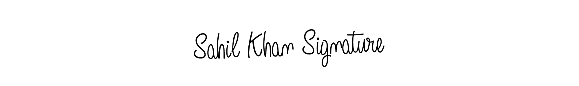 Sahil Khan Signature stylish signature style. Best Handwritten Sign (Angelique-Rose-font-FFP) for my name. Handwritten Signature Collection Ideas for my name Sahil Khan Signature. Sahil Khan Signature signature style 5 images and pictures png